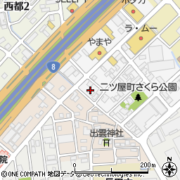 石川県金沢市二ツ屋町6周辺の地図