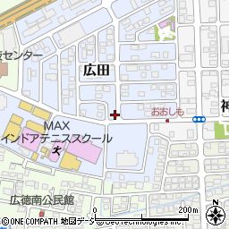 長野県長野市広田163周辺の地図