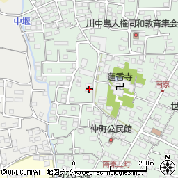 長野県長野市川中島町原86周辺の地図