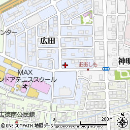 長野県長野市広田257周辺の地図