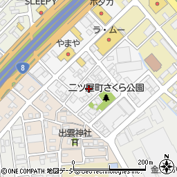 石川県金沢市二ツ屋町5周辺の地図