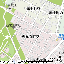石川県金沢市専光寺町（ツ）周辺の地図
