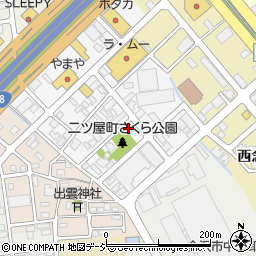 フルノ関西販売金沢支店周辺の地図