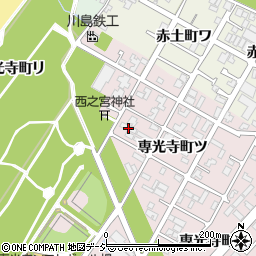 石川県金沢市専光寺町ツ25周辺の地図