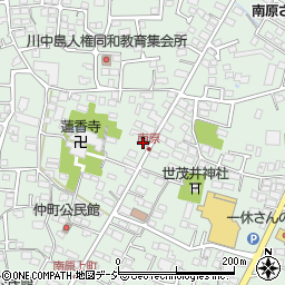 長野県長野市川中島町原116周辺の地図