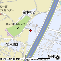 栃木県宇都宮市宝木町2丁目974周辺の地図