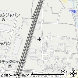 長野県長野市篠ノ井岡田422-1周辺の地図