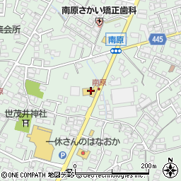 長野日産自動車篠ノ井店周辺の地図