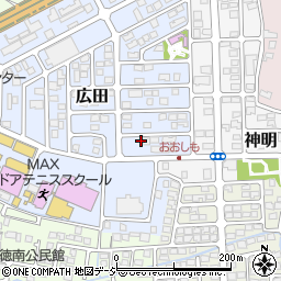 長野県長野市広田83周辺の地図