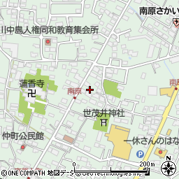 長野県長野市川中島町原445周辺の地図