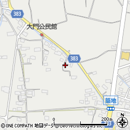 長野県長野市篠ノ井岡田42-2周辺の地図