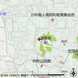 長野県長野市川中島町原130周辺の地図