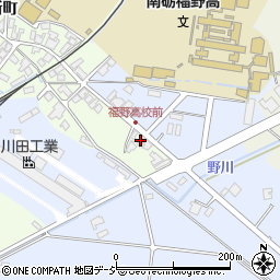 富山県南砺市福野新町3256周辺の地図