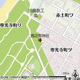 石川県金沢市専光寺町ツ22周辺の地図