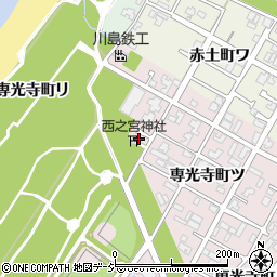 石川県金沢市専光寺町ツ21-4周辺の地図