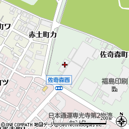北日本観光自動車株式会社　貸切バス周辺の地図