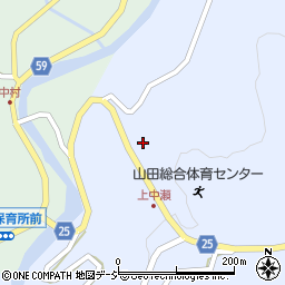 富山県富山市山田中瀬347周辺の地図