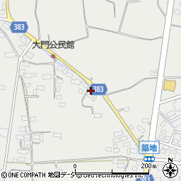 長野県長野市篠ノ井岡田42-1周辺の地図