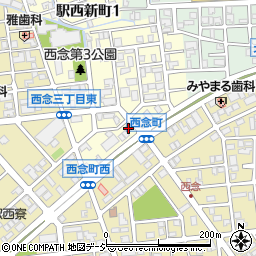 株式会社フジマック　金沢営業所周辺の地図