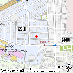 長野県長野市広田254周辺の地図