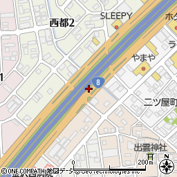 石川県金沢市二宮町イ周辺の地図