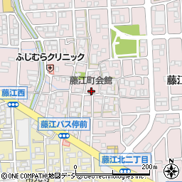 藤江町会館周辺の地図