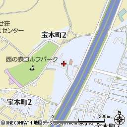 栃木県宇都宮市宝木町2丁目939-1周辺の地図