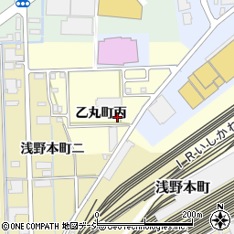 石川県金沢市乙丸町丙周辺の地図