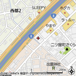 石川県金沢市二ツ屋町11-8周辺の地図