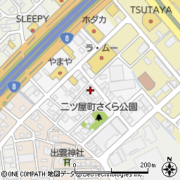 石川県金沢市二ツ屋町5-17周辺の地図