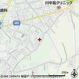 長野県長野市川中島町原1245周辺の地図