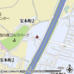 栃木県宇都宮市宝木町2丁目937周辺の地図