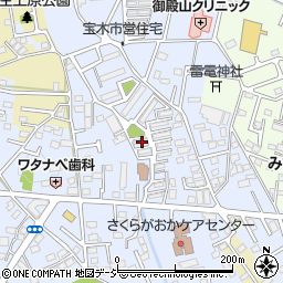 栃木県宇都宮市宝木町2丁目2557周辺の地図