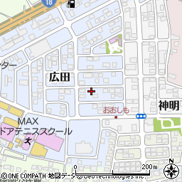 長野県長野市広田242周辺の地図