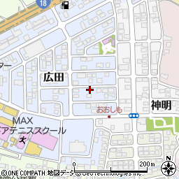 長野県長野市広田243周辺の地図