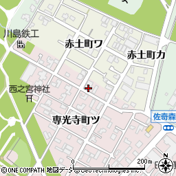 石川県金沢市専光寺町ツ44周辺の地図