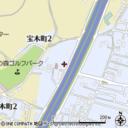 栃木県宇都宮市宝木町2丁目935周辺の地図
