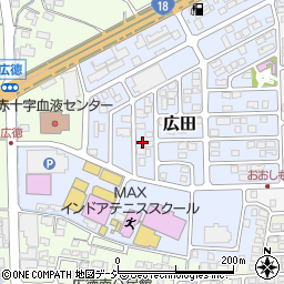 長野県長野市広田121周辺の地図