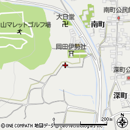 長野県長野市篠ノ井岡田2228周辺の地図
