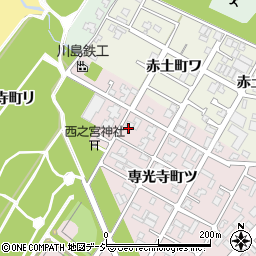 石川県金沢市専光寺町ツ27周辺の地図