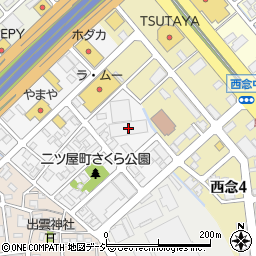 石川県金沢市二ツ屋町3-4周辺の地図