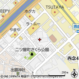 石川県金沢市二ツ屋町3周辺の地図