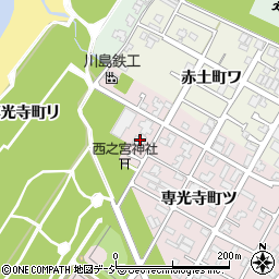 石川県金沢市専光寺町ツ20周辺の地図