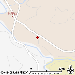 富山県南砺市砂子谷2162周辺の地図
