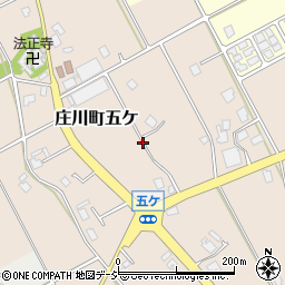 富山県砺波市庄川町五ケ周辺の地図