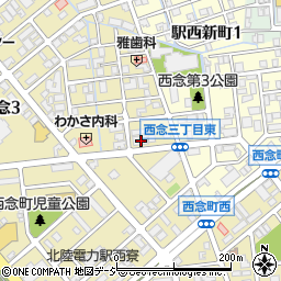 県営住宅管理センター　金沢駅西店周辺の地図