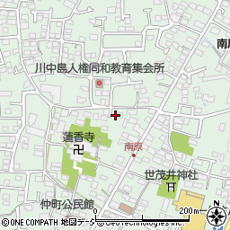 長野県長野市川中島町原163周辺の地図