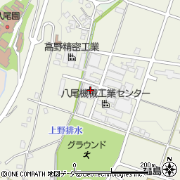 富山県富山市八尾町福島1031周辺の地図