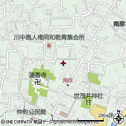 長野県長野市川中島町原164周辺の地図