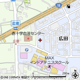 長野県長野市広田98周辺の地図